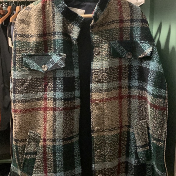 Anthropologie Davis Plaid Capelet - Picture 7 of 7